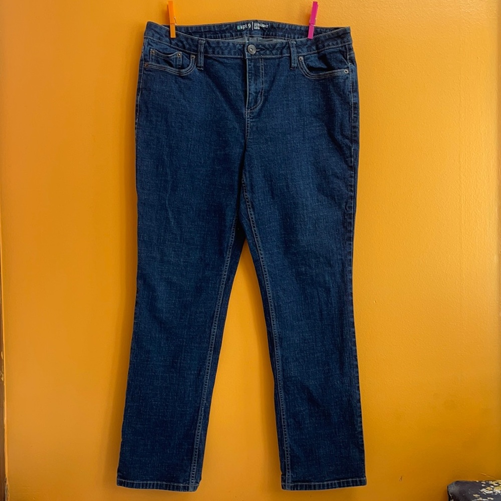 Apt 9 Straight Leg Jeans
